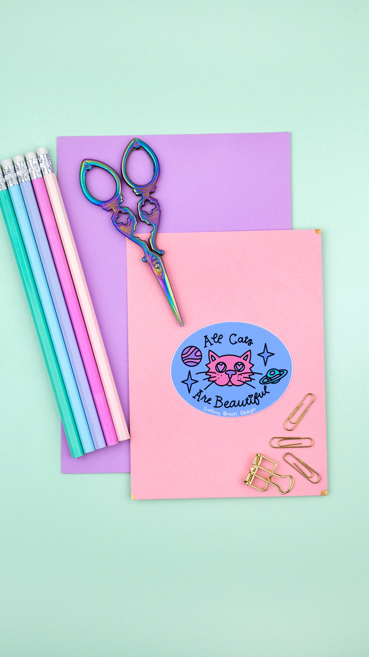 All Cats Are Beautiful (ACAB) Sticker