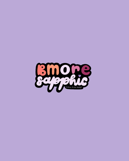 Bmore Sapphic Sticker