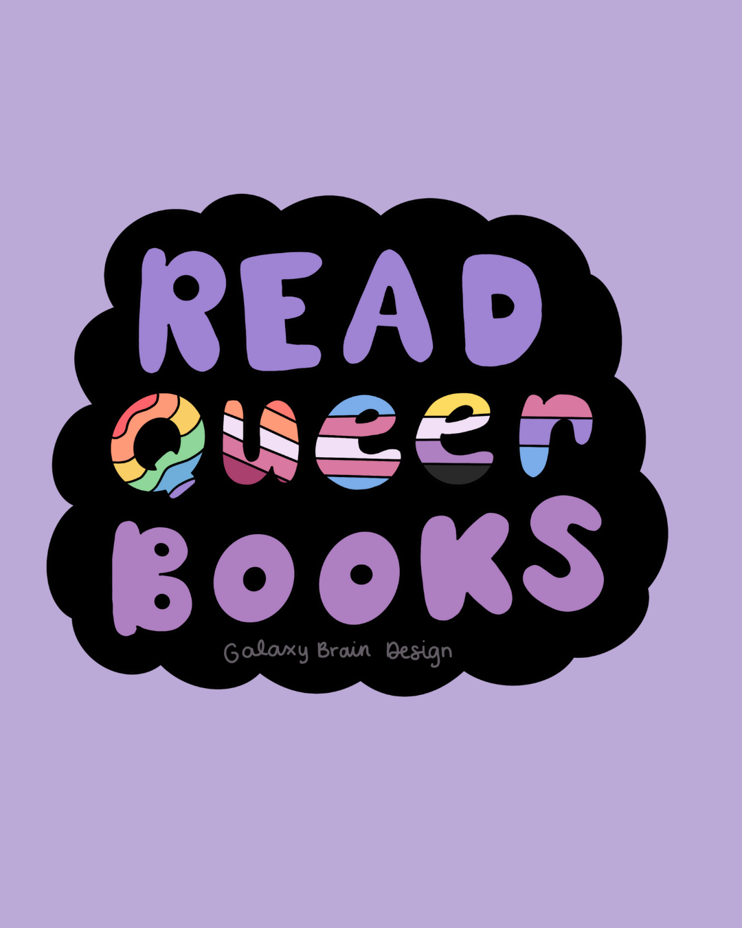 Read Queer Books Sticker