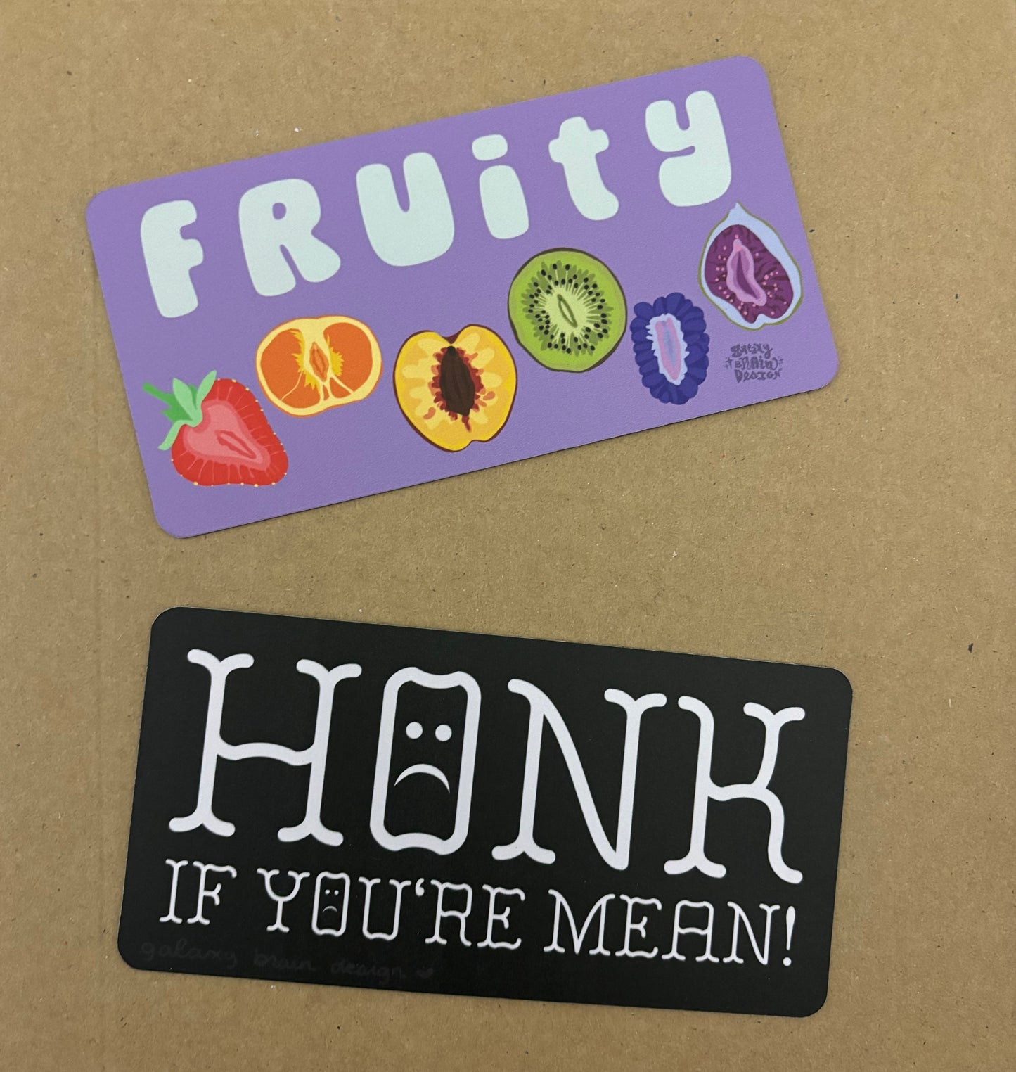 Honk If You're Mean Car Magnet