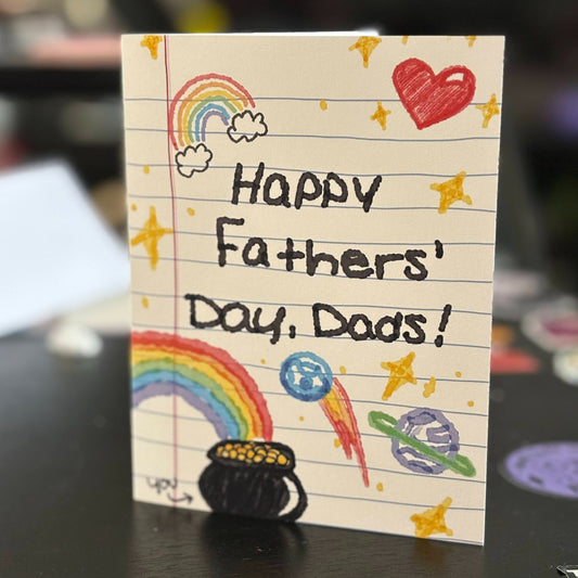 Happy Fathers' Day, Dads Greeting Card