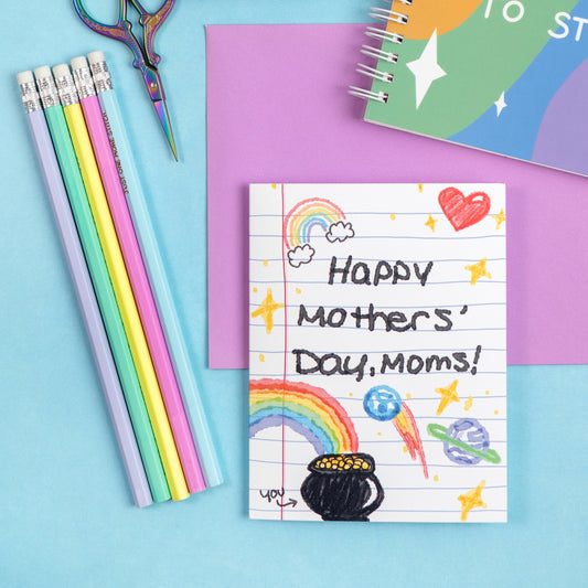 Happy Mothers' Day, Moms Greeting Card