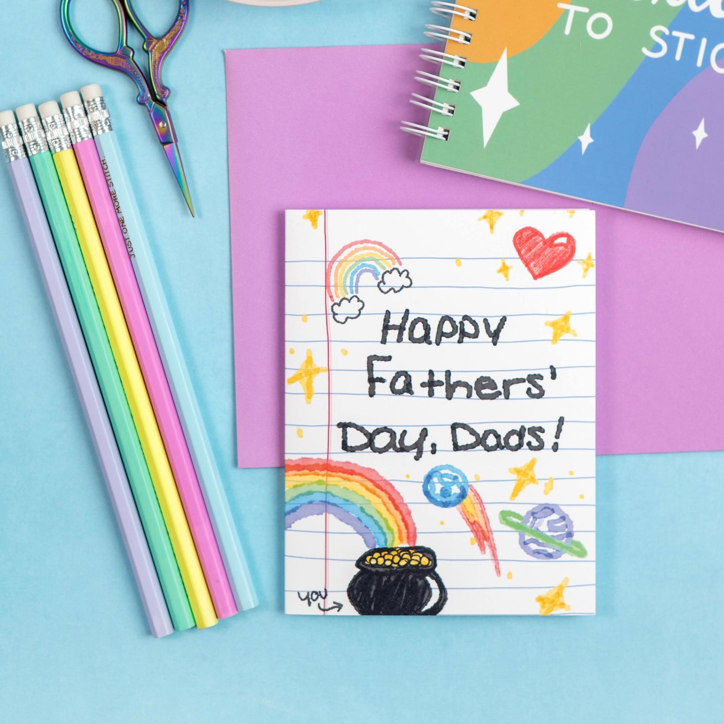 Happy Fathers' Day, Dads Greeting Card