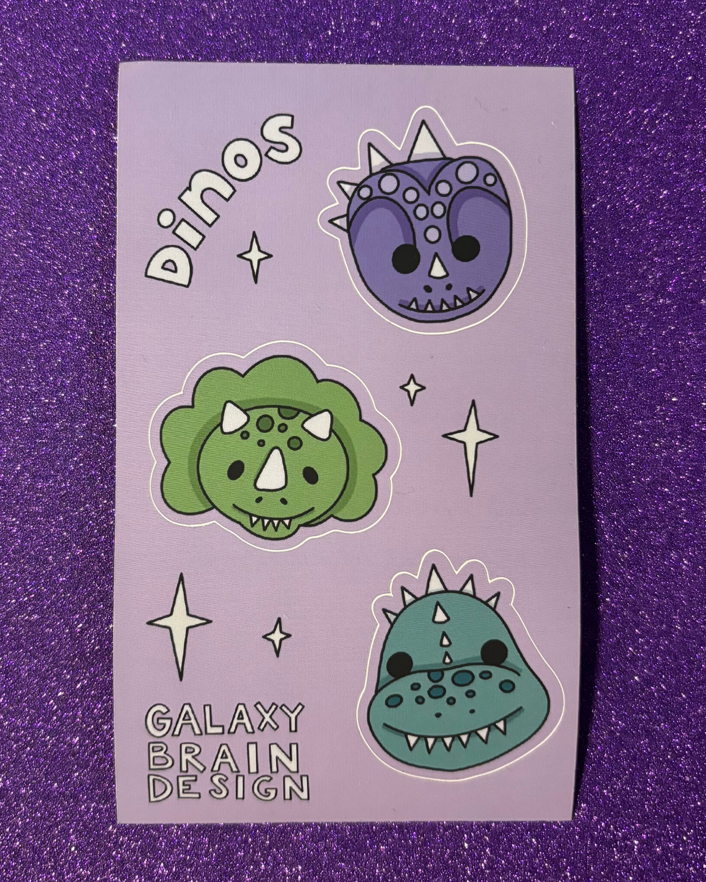 Dinos! Mini Sticker Sheet