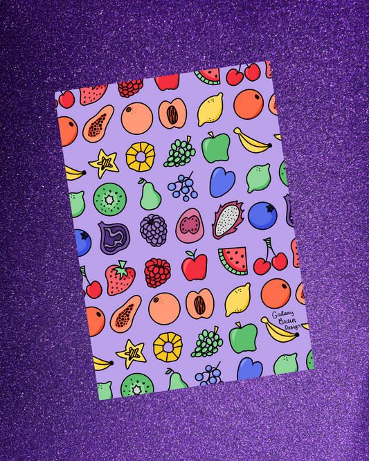 Fruit Sticker Book