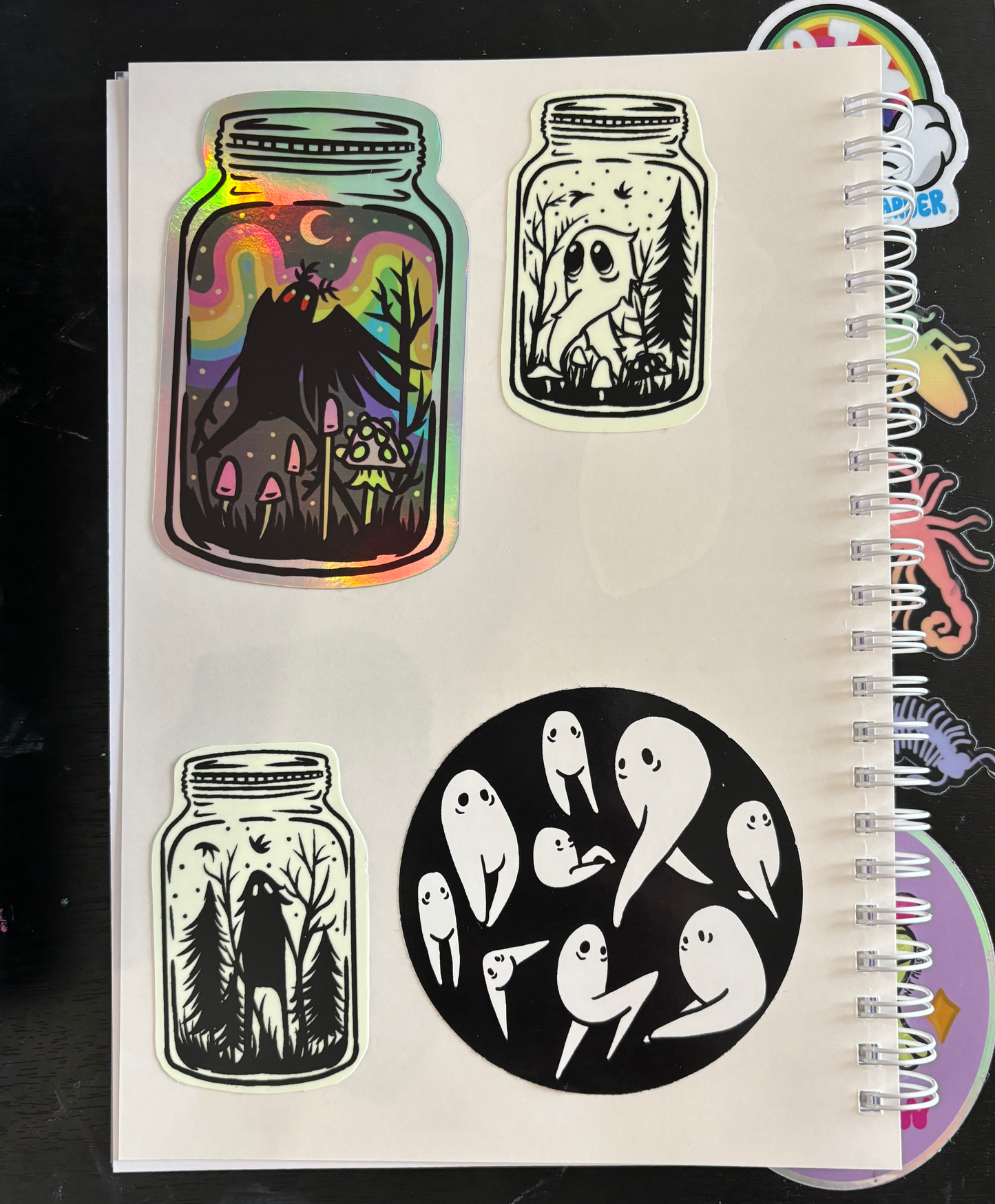 Stickers I'm too Anxious to Stick Reusable Sticker Book