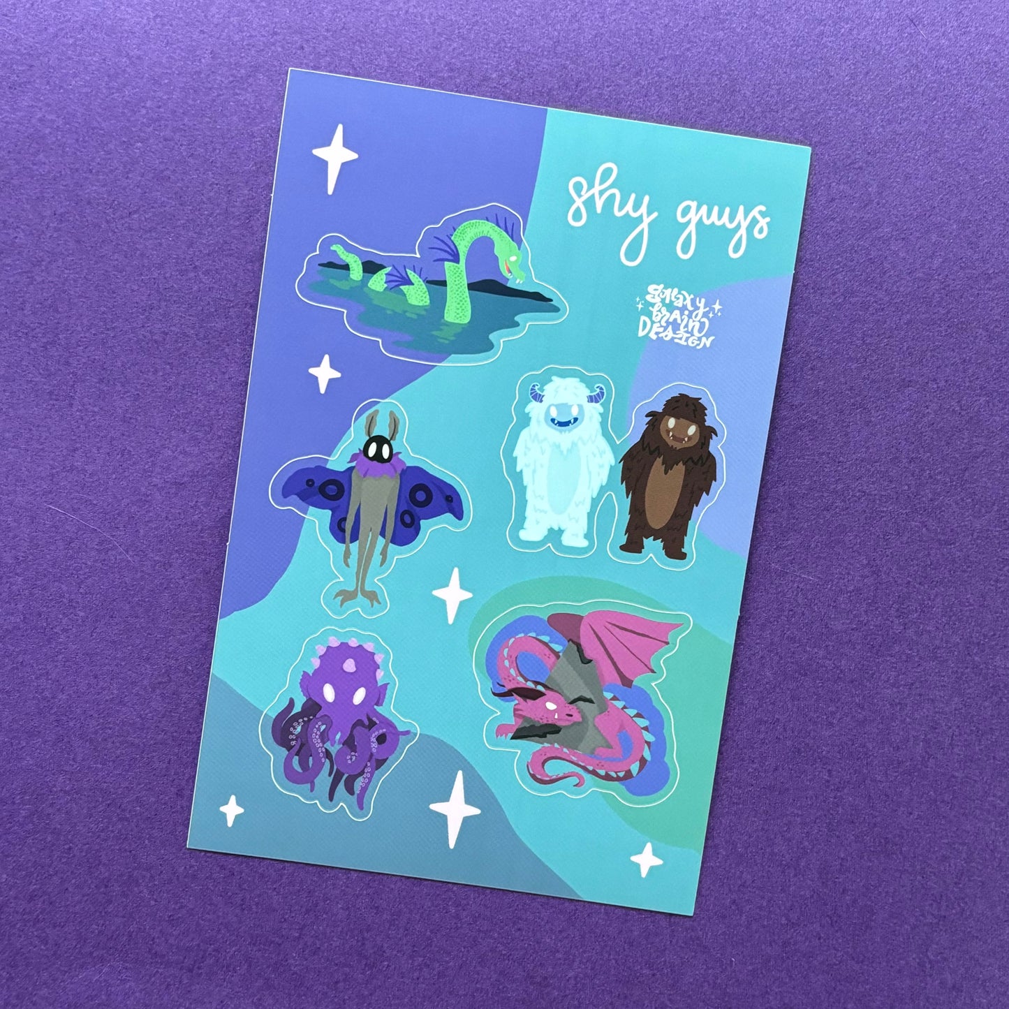 Shy Guys, Vol. 1 Sticker Sheet