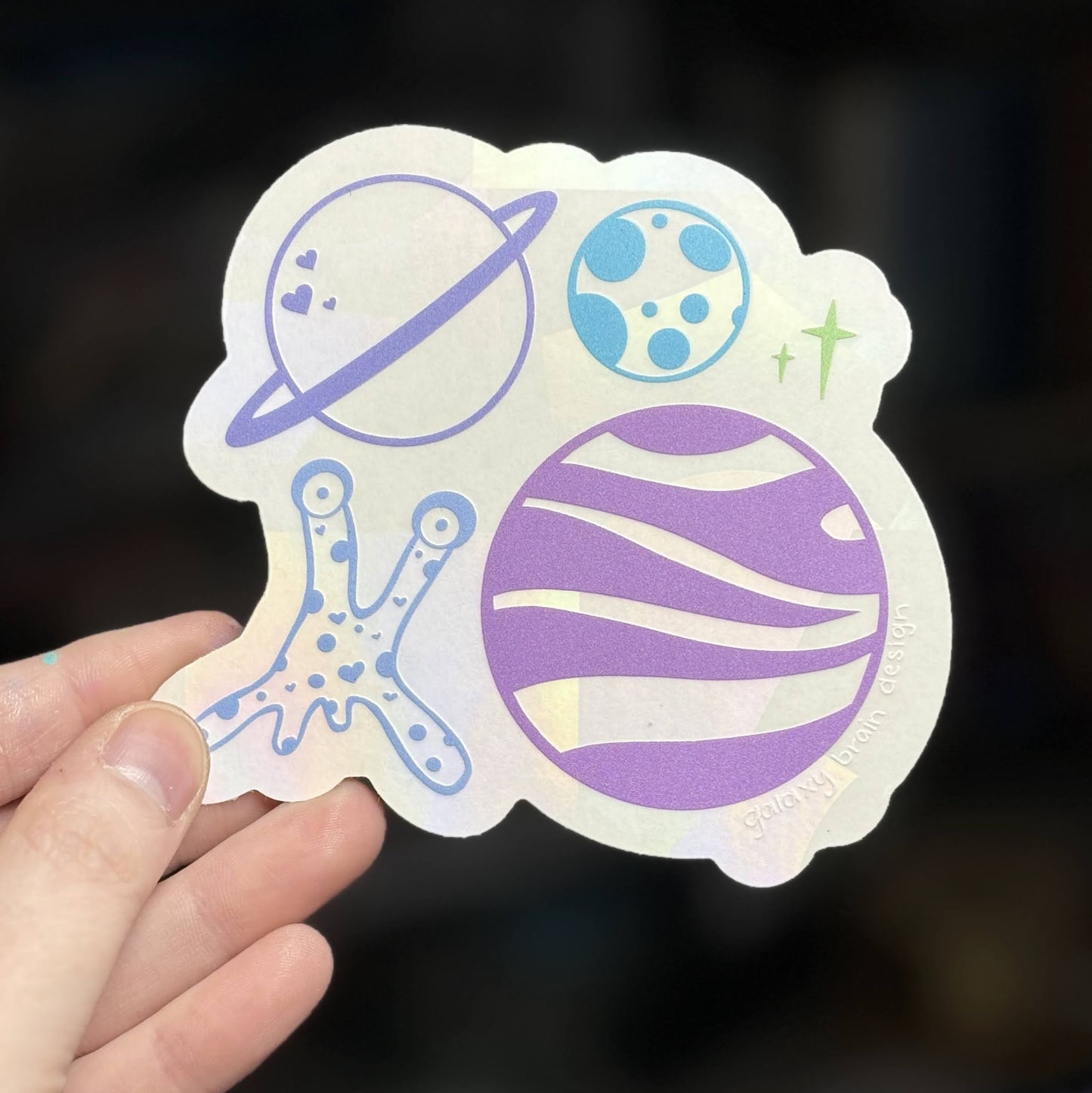 I Love Space Suncatcher