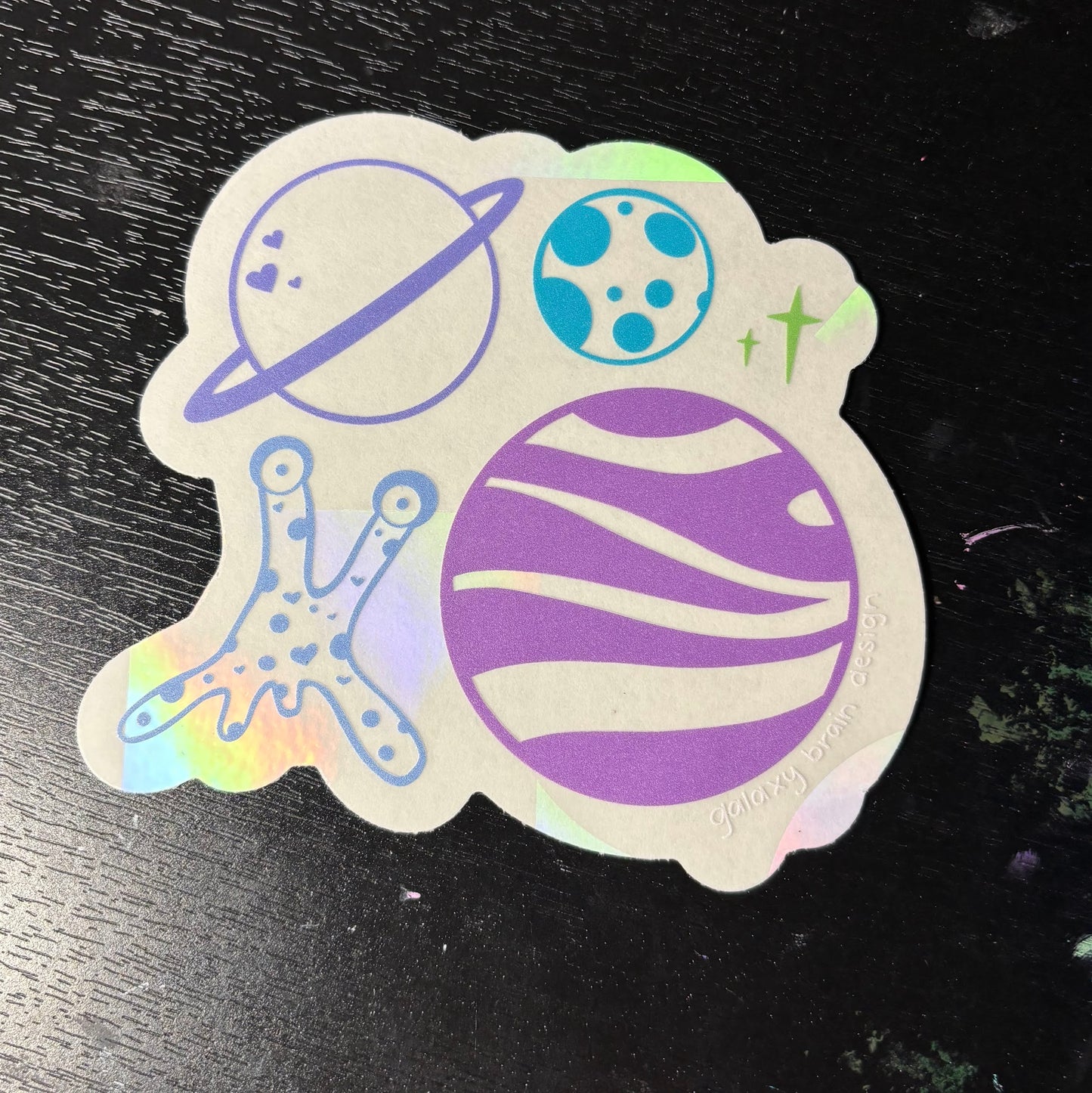 I Love Space Suncatcher