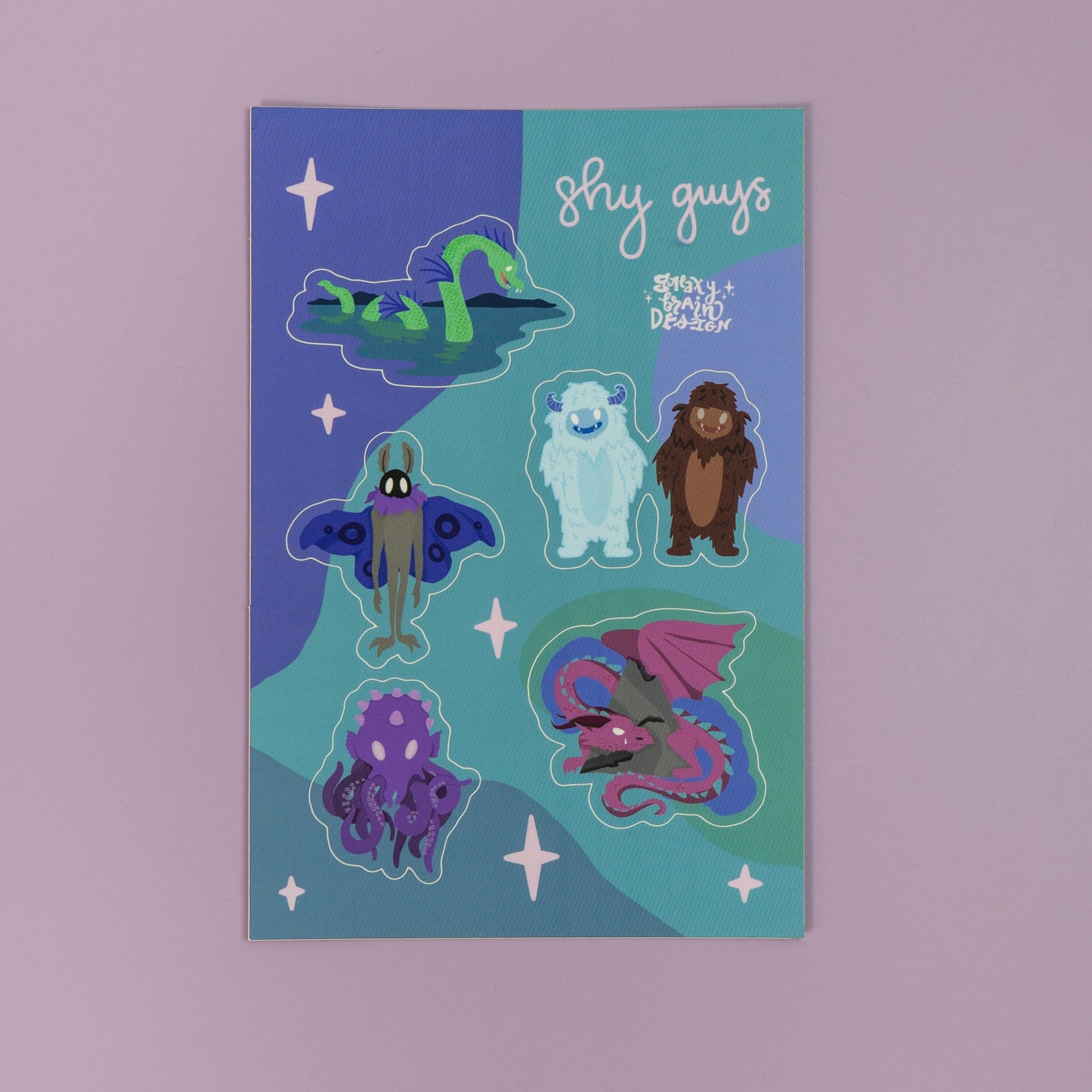 Shy Guys, Vol. 1 Sticker Sheet