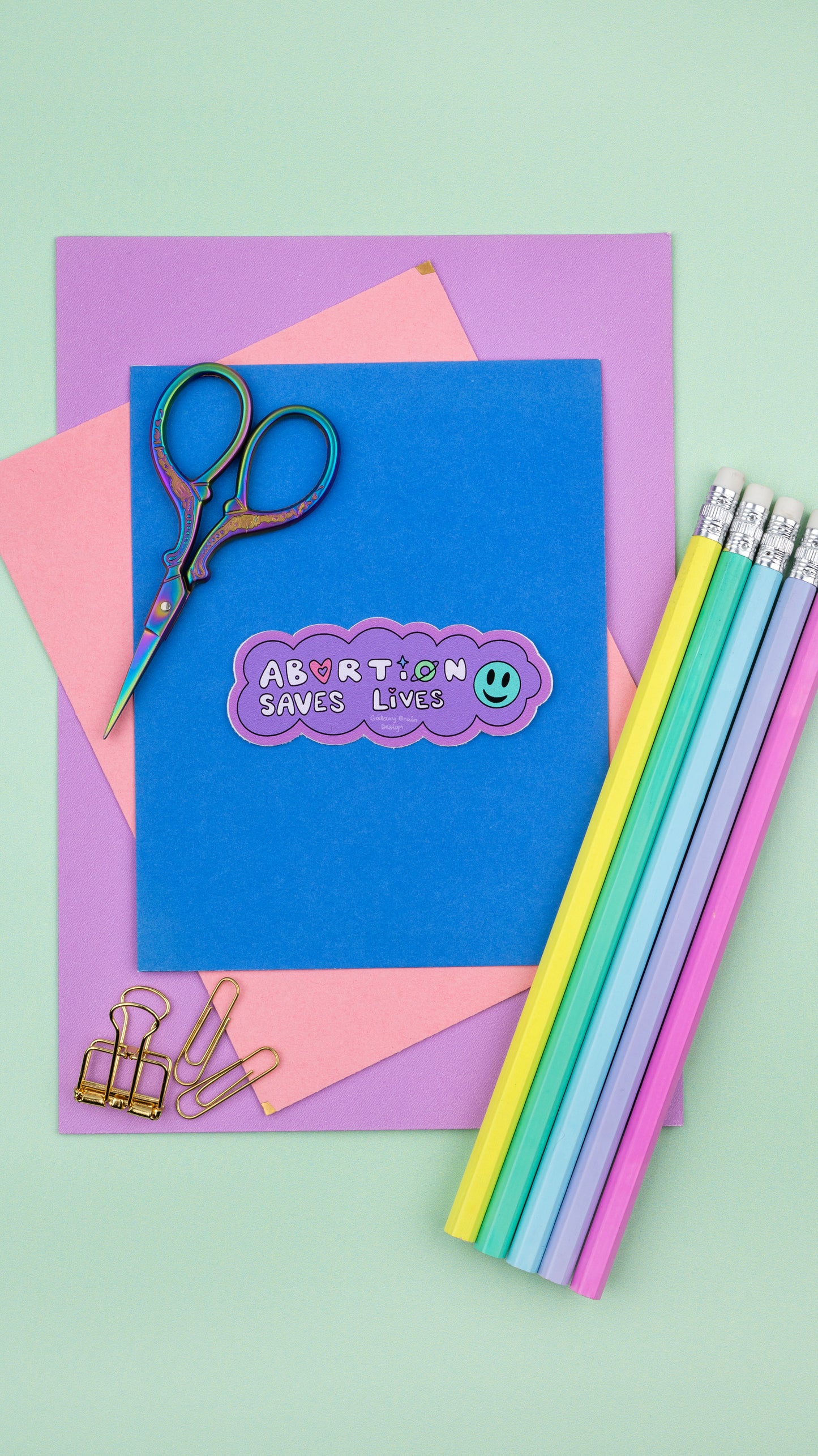 Abortion Saves Lives Sticker