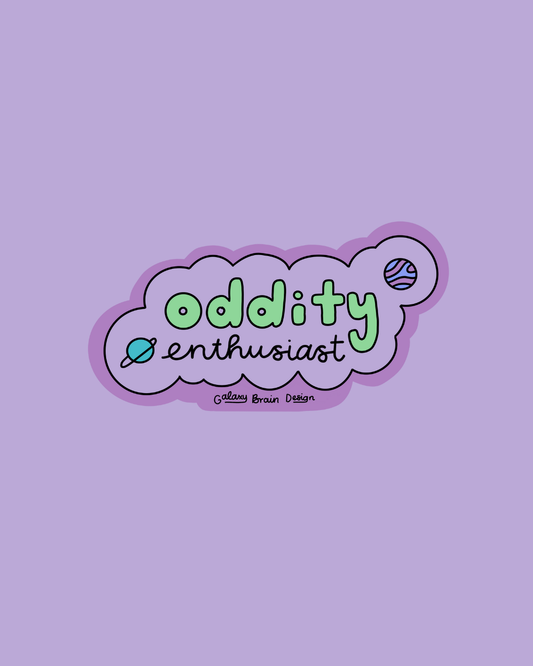 Oddity Enthusiast Sticker