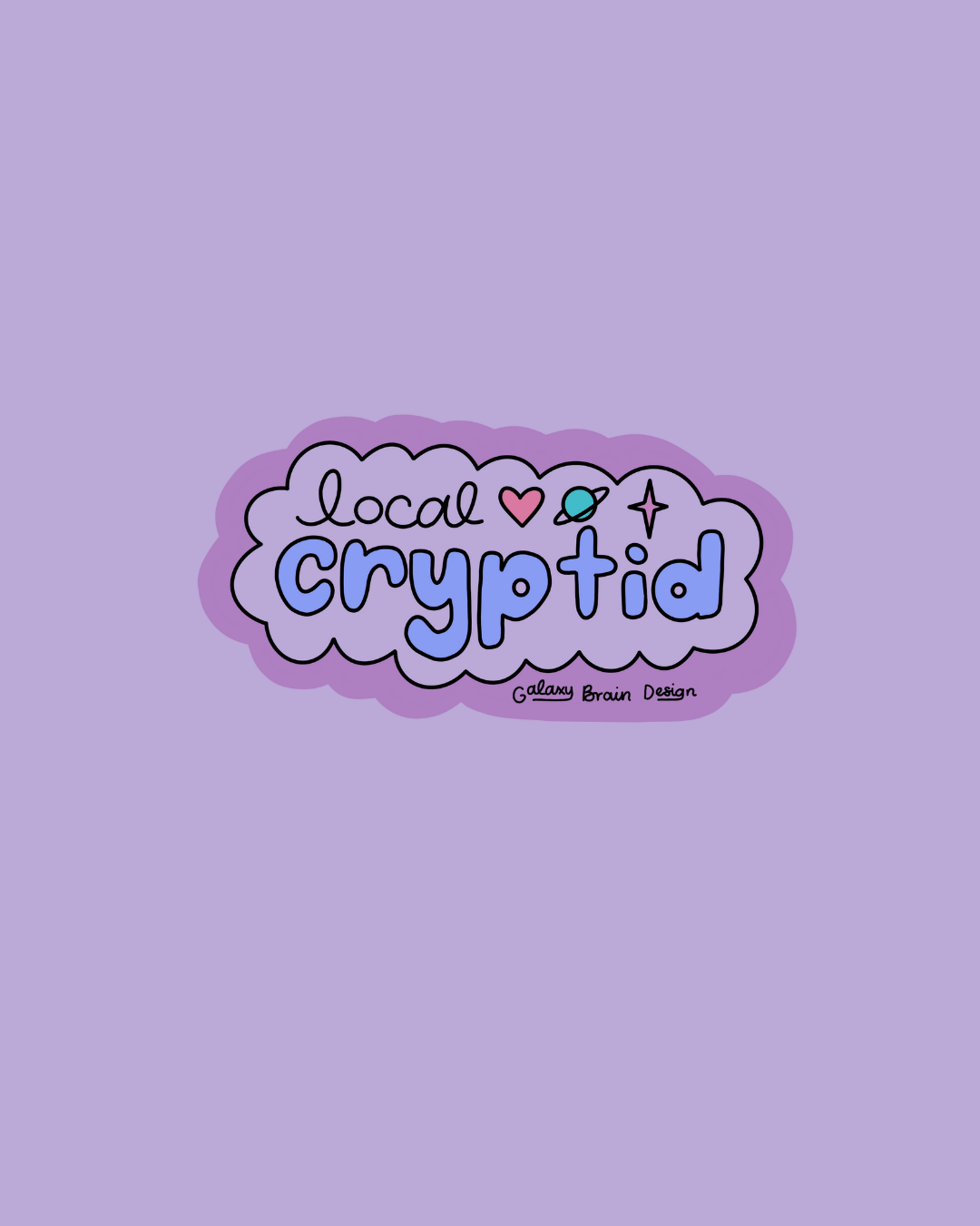 Local Cryptid Sticker