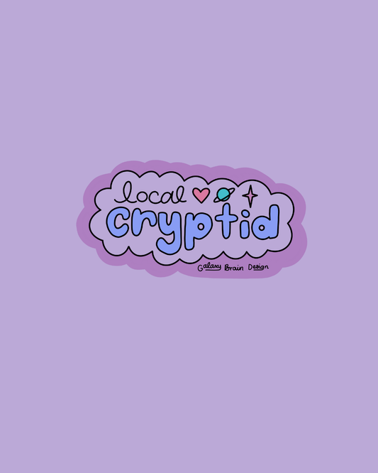 Local Cryptid Sticker