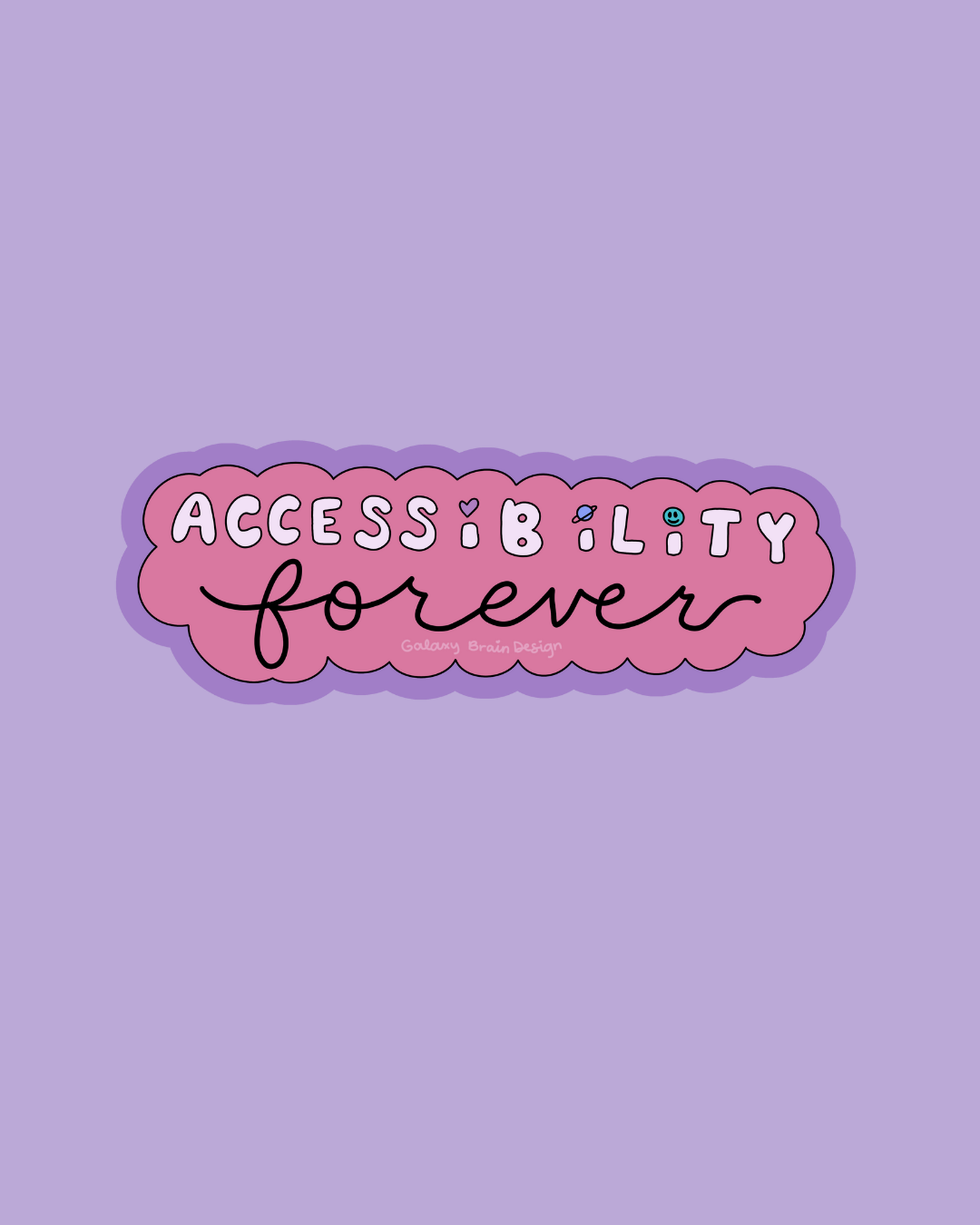 Accessibility Matters Sticker
