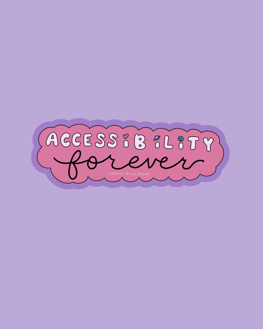 Accessibility Matters Sticker