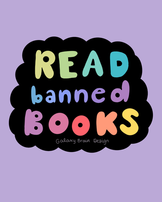Read Banned Books Sticker