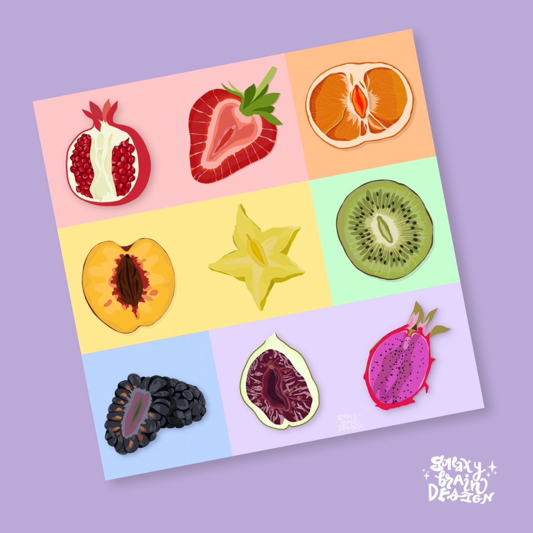 Fruit Juice Print