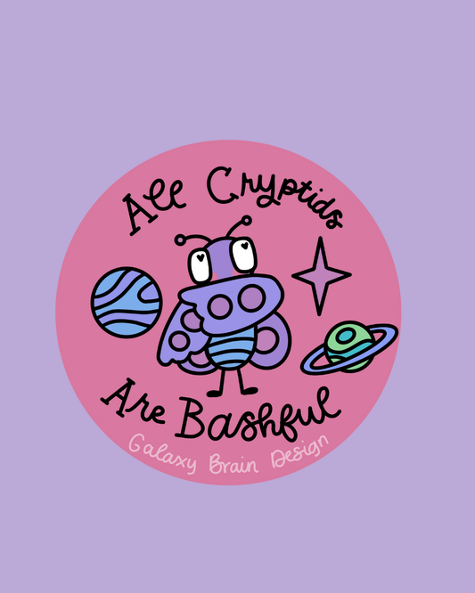 All Cryptids Are Bashful (ACAB) Sticker