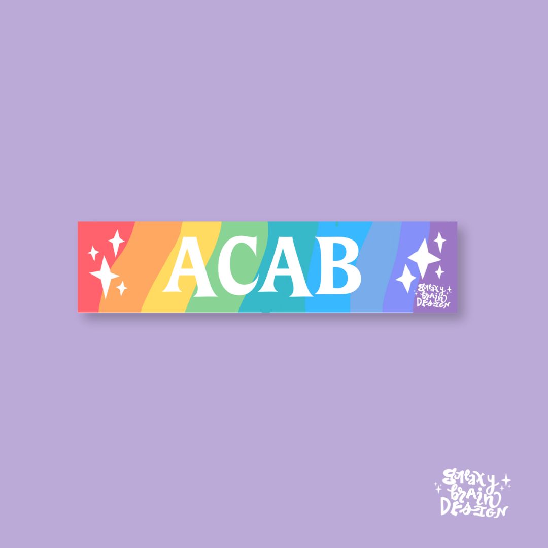 ACAB Smartphone Bumper Sticker