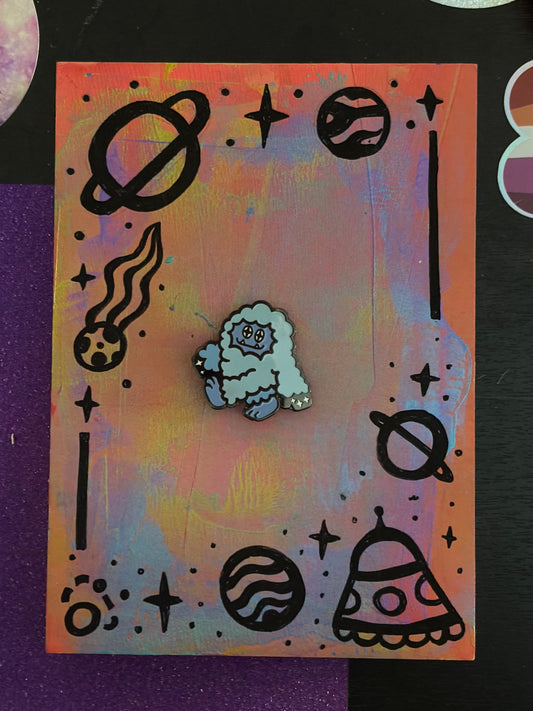 Yeti Enamel Pin