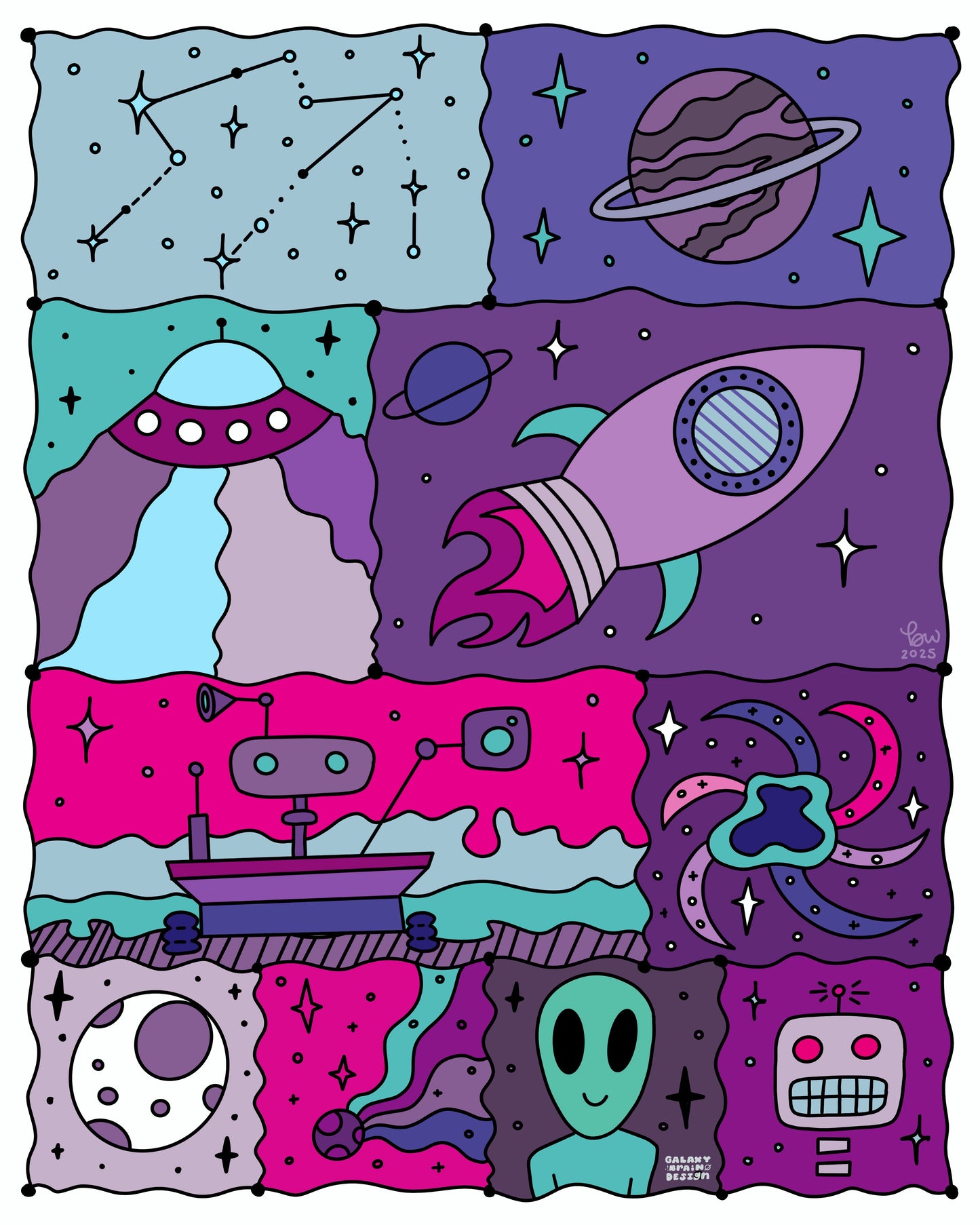 Outer Space Print