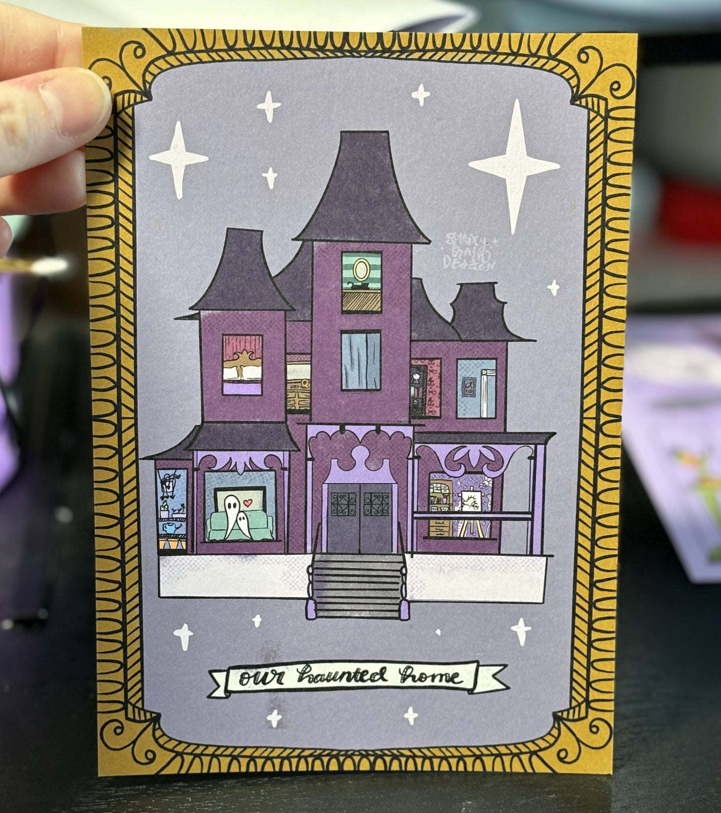 Our Haunted House Print