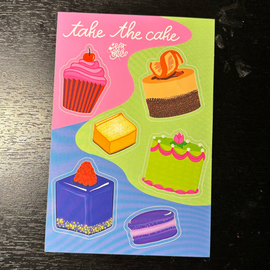 Take the Cake Sticker Sheet