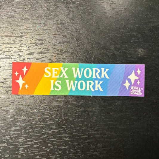 Sex Work is Work Smartphone Bumper Sticker