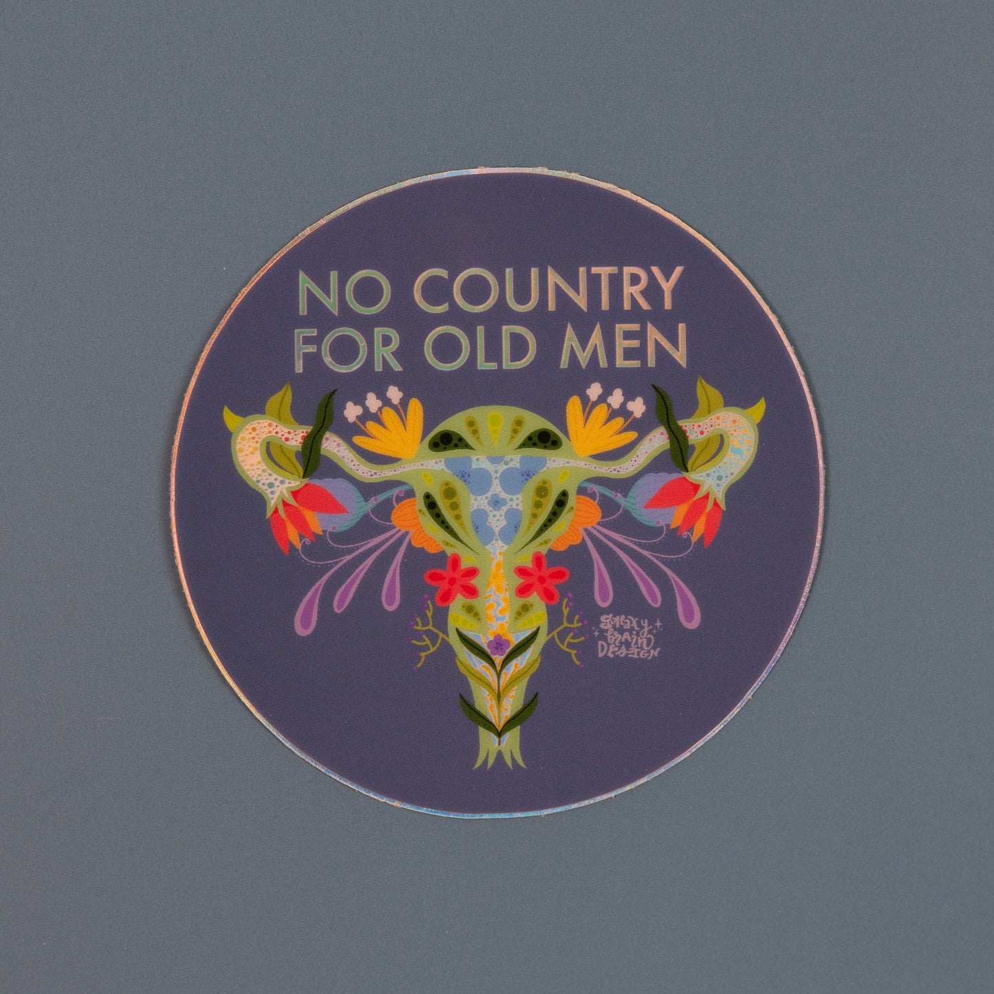 No Country for Old Men Holo Sticker
