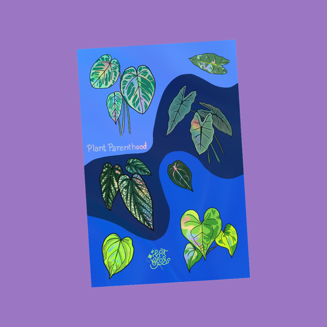 Plant Parenthood Holo Sticker Sheet